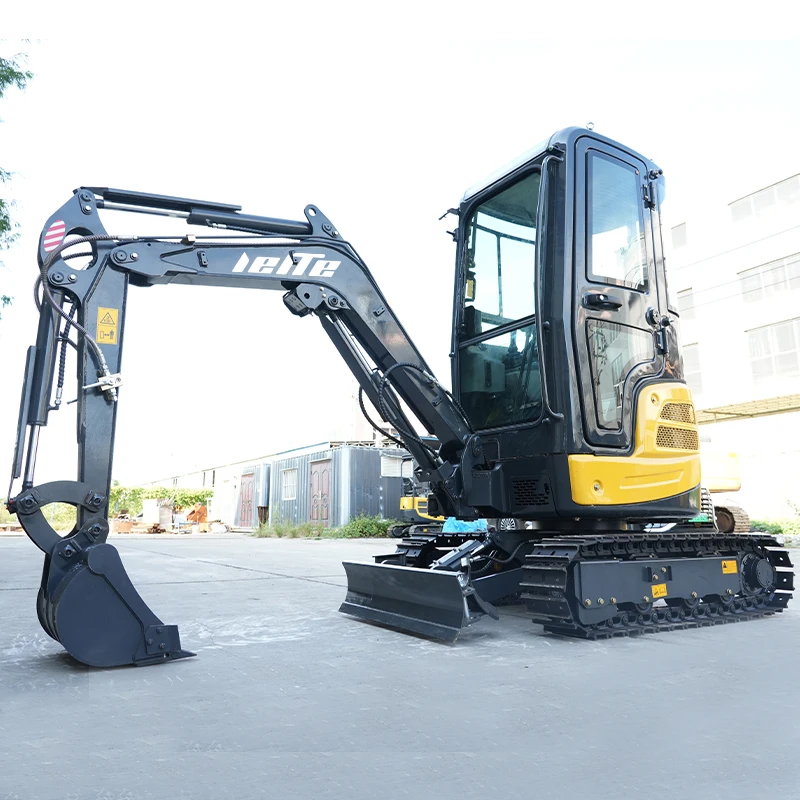 NEW LEITE 1.8 Ton Crawler Hydraulic Excavator for Sale Fast Deal Mini Excavator extreme Mini Digger Free Shipping Machine