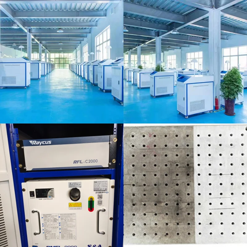Deposit Laser Equipment With CE Certificate Rust Remover Paint Wood Stone Stainless Steel Fiber Laser Cleaning Machine