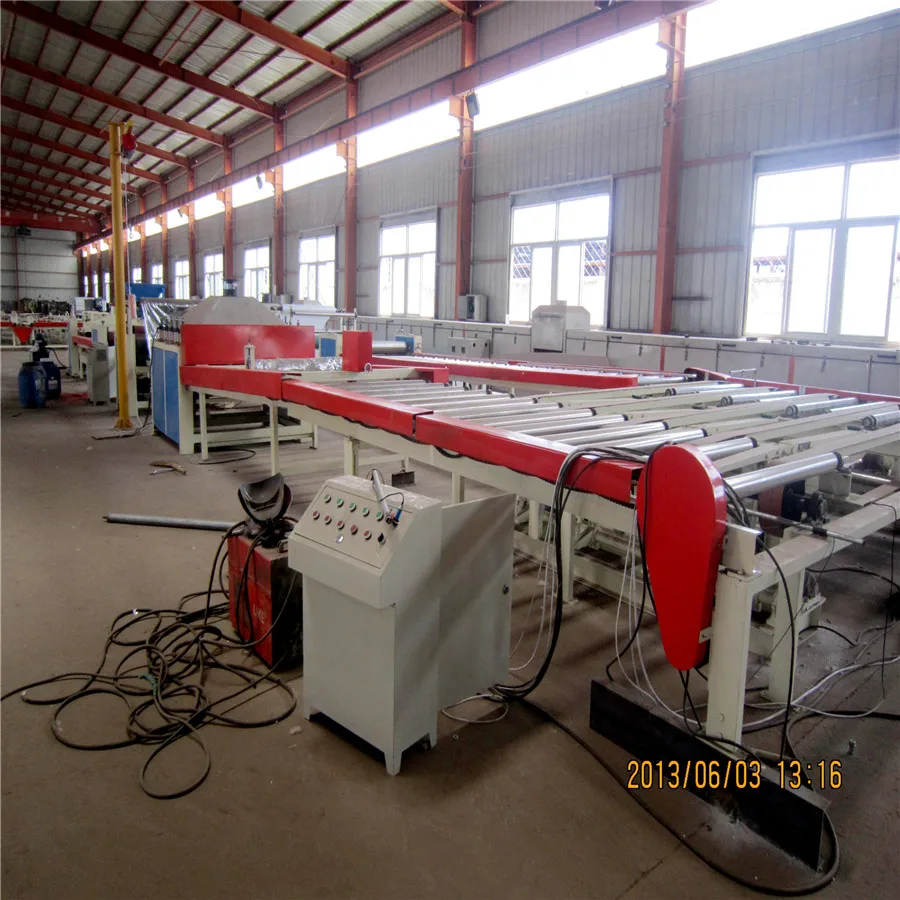 Full Automatic Pvc Lamination Gypsum Ceiling Board Production Line Machine Plant