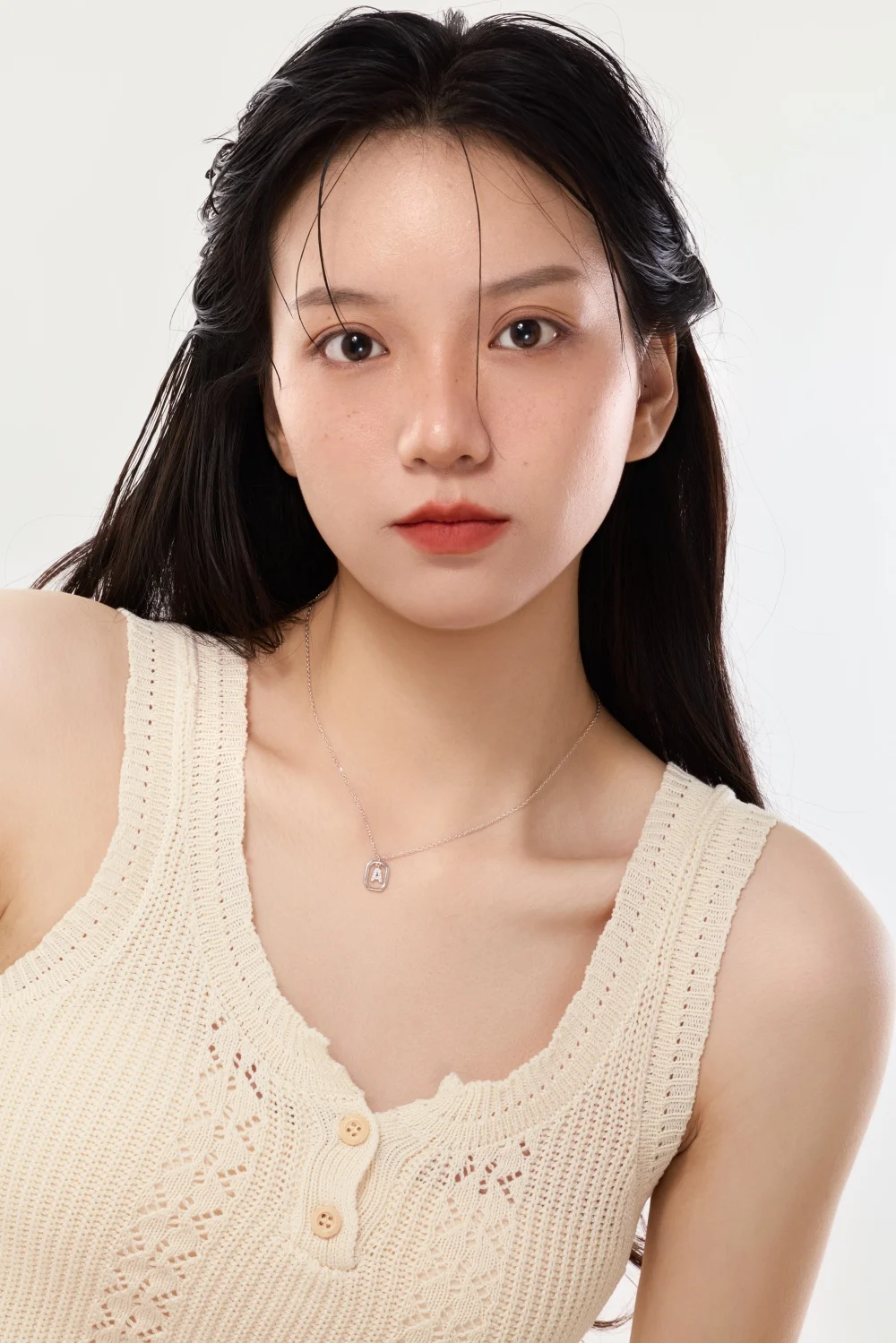 KAKODIY -A-Initial Necklace Rhodium 14K Gold Plated 925 Sterling Silver 5A Zirconia Small Letter Monogram Pendant Necklace Women detail 1