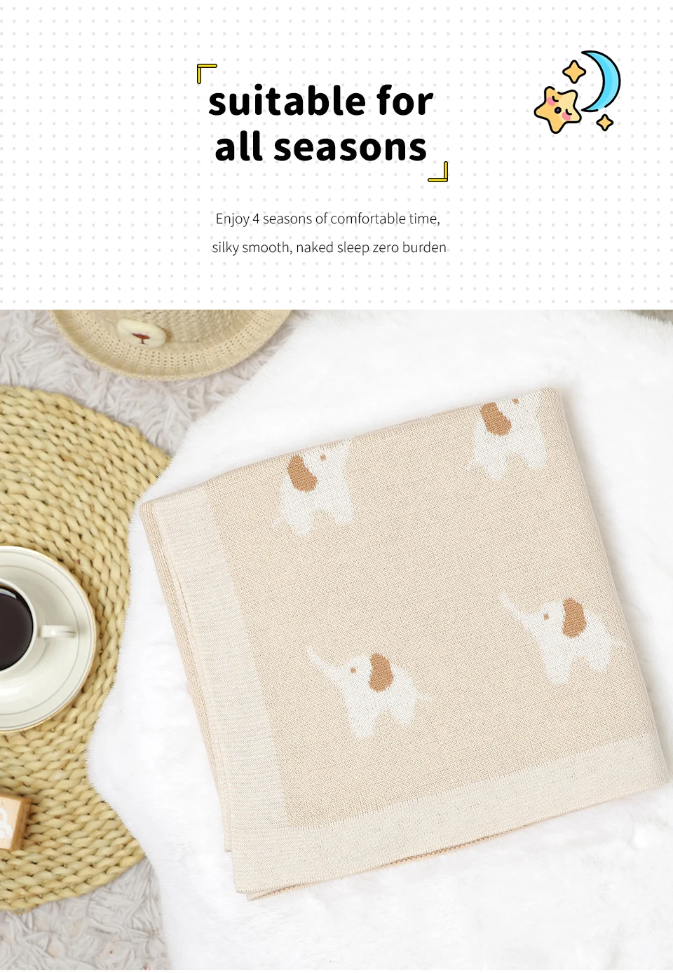 Wholesale Hot Selling Baby Cotton Security Blanket Organic Cotton Muslin Baby Swaddle Blankets