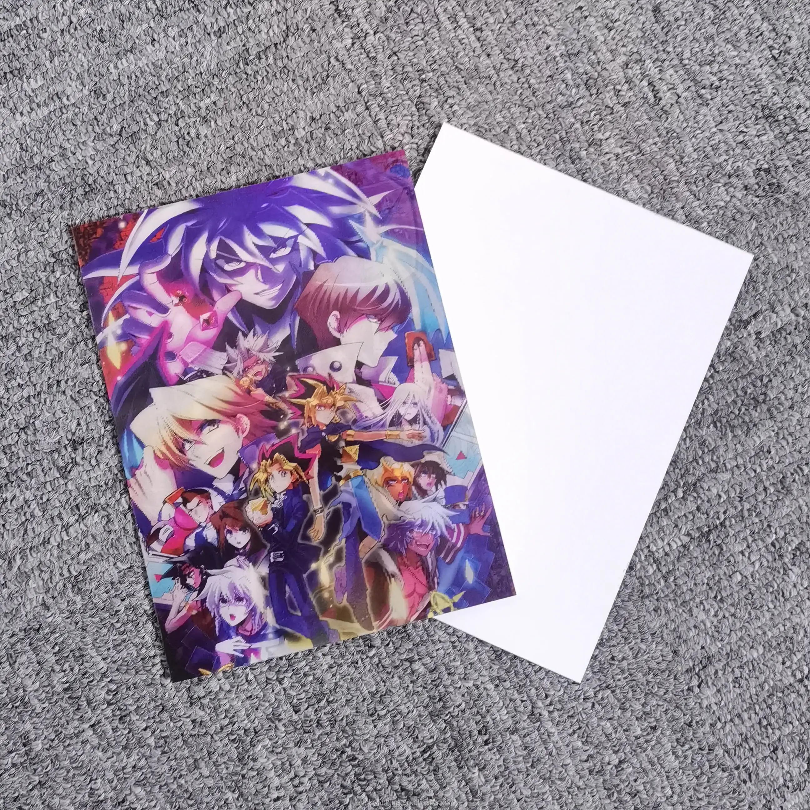 BSCI監査工場によるカスタムドラゴンボールレンチキュラーカード、3D