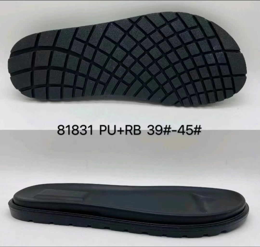 Shoe Sole Rubber Flat Wholesale PVC Cork Mid Sole for Sandals and Slippers Soles Cork Outsoles