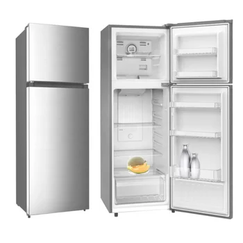 KD268FW Stainless Steel Electric Portable No-Frost Compressor New Condition Gas Powered top-Freezer Refrigerator Hotels