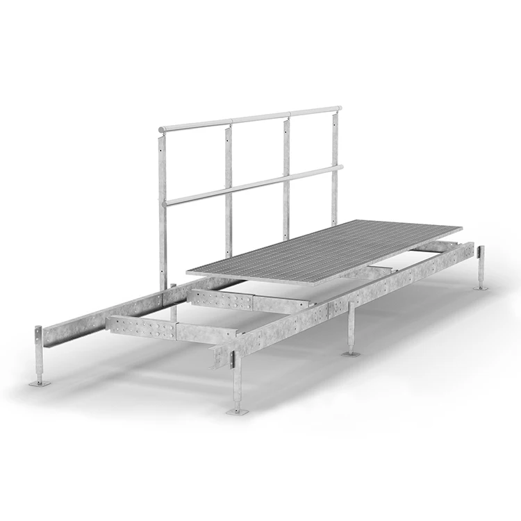 Modern Design Galvanized Steel Outdoor Pool Overflow Pig Flooring Webforge Stainless Steel Grating for Drainage System