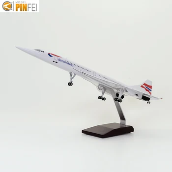 50cmスケール1/125コンコルドブリティッシュエアウェイズスタティック