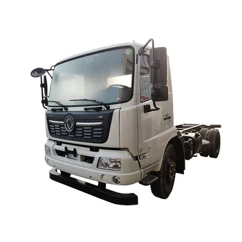 4x2 dongfeng light lorry duty single cab Multifunctional used chassis dump cargo truck chassis for sale