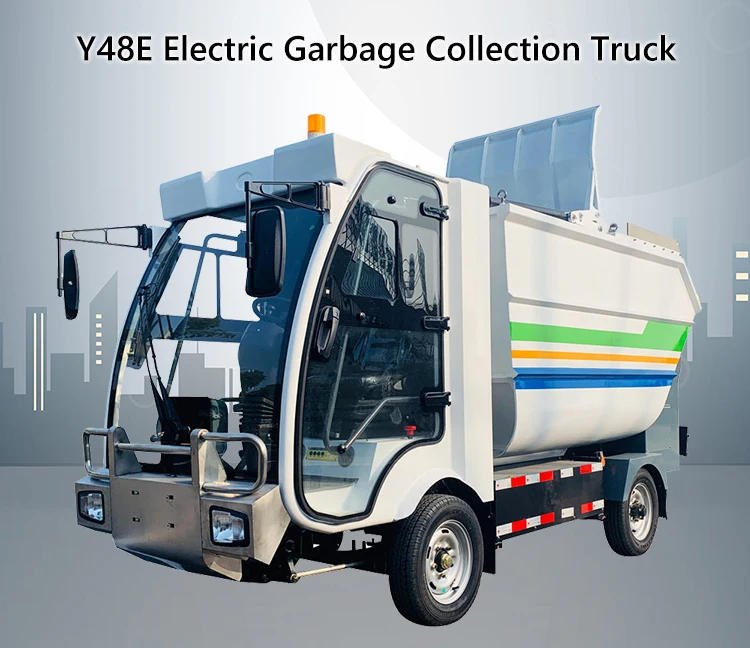 ART-Y48 Battery Powered Automatic Trash Bin Washing Truck