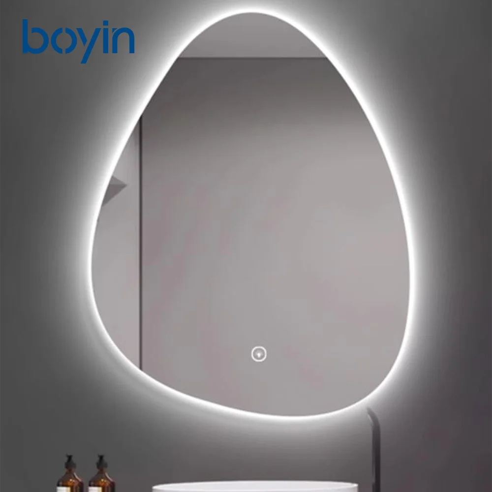 Customized Bathroom Salon Makeup Barber Shop Full Length Led Vanity Light Mirrors with Led Lights Mirror for Bathroom Makeup