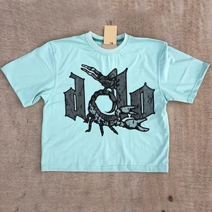 Factory High Quality Custom Screen Printed Unisex Graphic t Shirts Summer Short Sleeve Men Boxy Fit Thick Cotton T-shirt