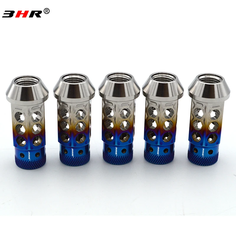 Запатентованный продукт 3 часа, Gr.5 титановая гайка для колесных проушин M12 * 1,25*48 мм для Nissan Subaru Suzuki и т. Д.