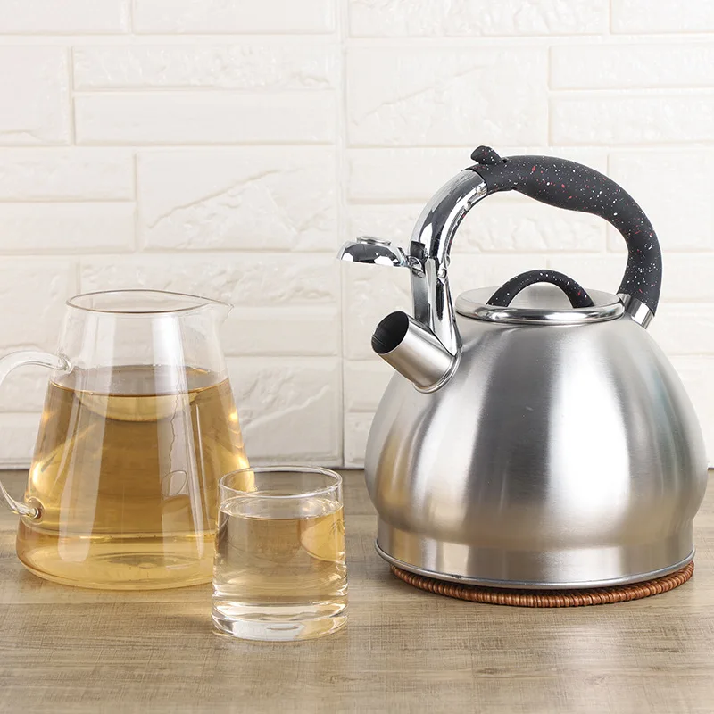  Whistling Tea Kettle for Stovetop, 3.5L Stainless