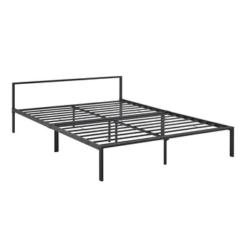 Customized Size Modern Design Metal Bed Frame for Apartment Bedroom Hotel School or Hospital Use