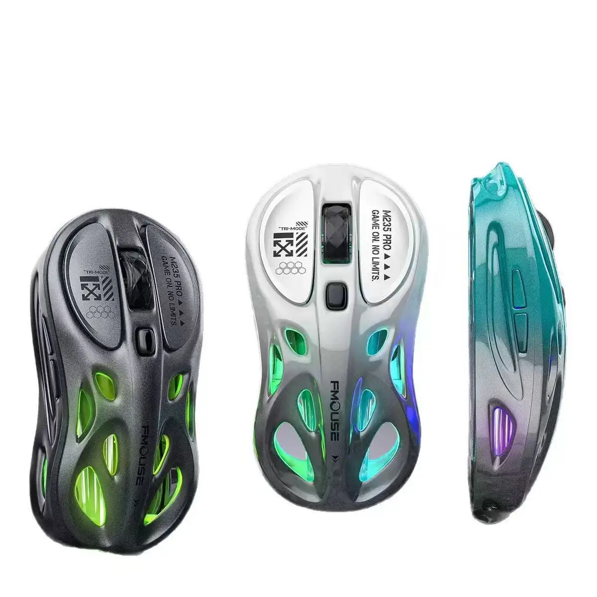 M235 PRO Three-Mode Wireless Mouse - RGB Backlit Gaming