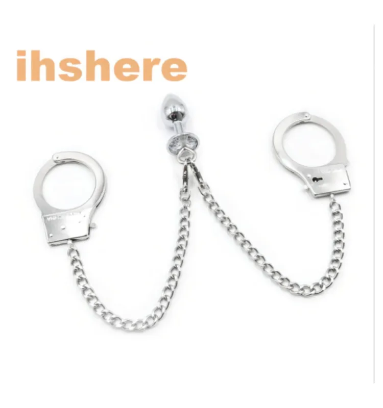 Sex Handcuffs Bdsm Restraint Shackle Devices Sm Bondage Furry Plush Handcuffs Couples Flirting 2727