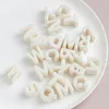 White-mixed letter styles