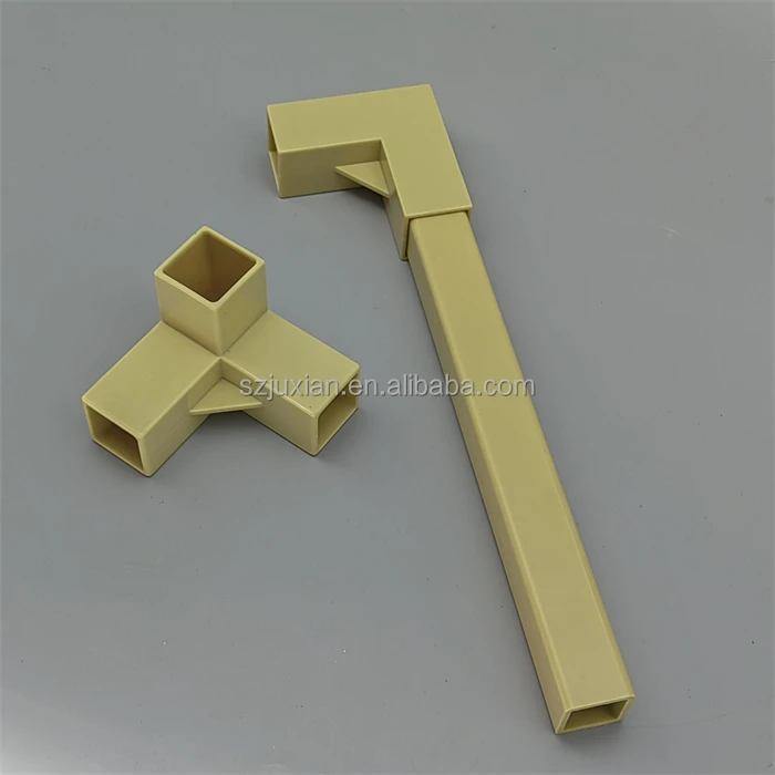 Plastic Elbow Connector For Square Pvc Tube Buy Plastic Connector,Pvc
