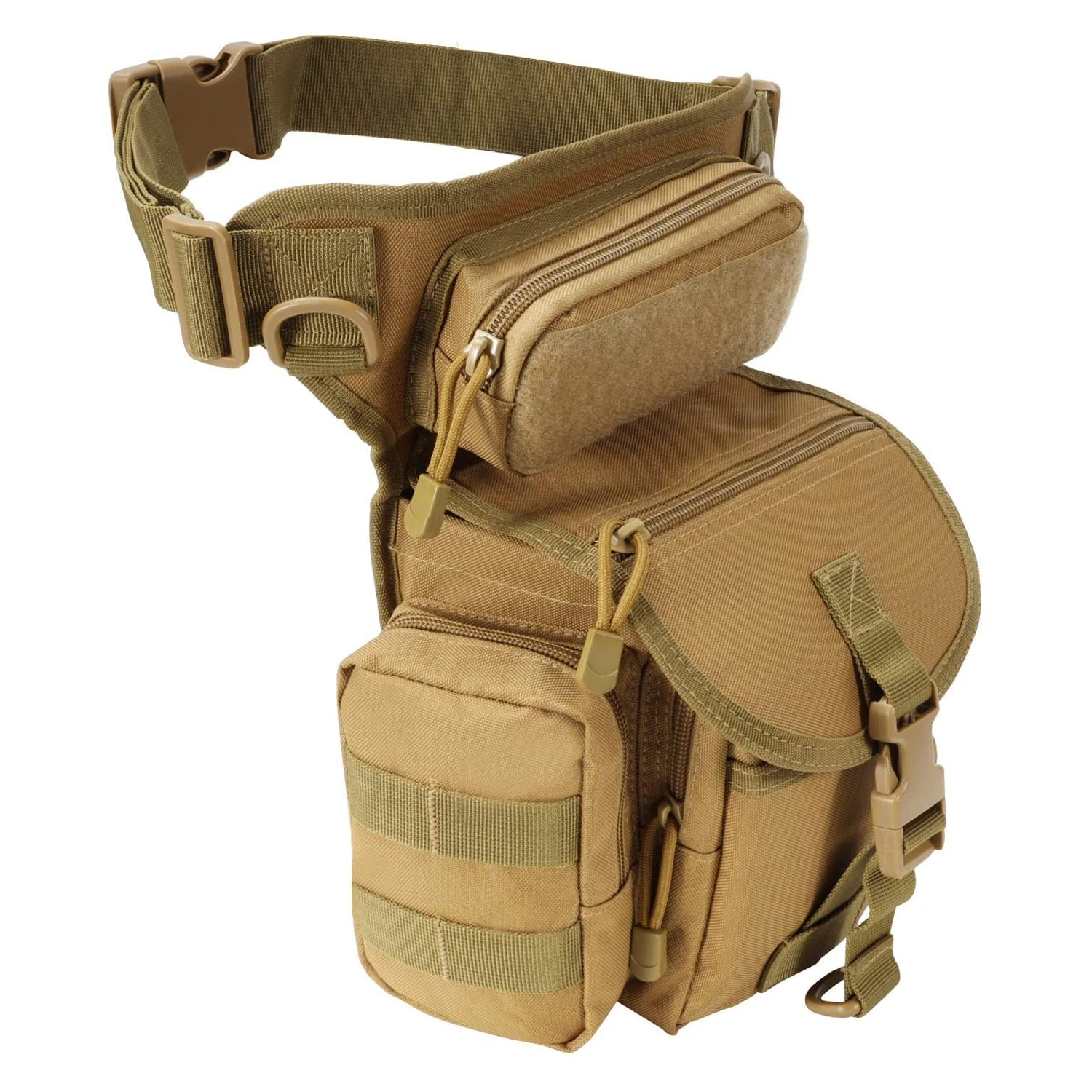 military drop leg bag