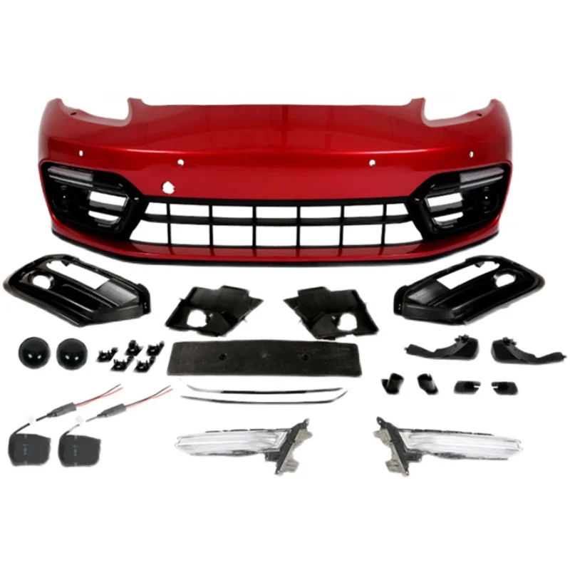 GTS Front Bumper Body Kit For Porsche Panamera 970 970.1 970.2 Upgrade To 971 2018 2019 2020 2021 2022 2023