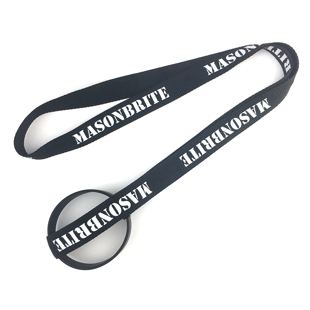 Best Domestic No Minimum Order Customized Logo New Arrived Beer Glass Holder Lanyard