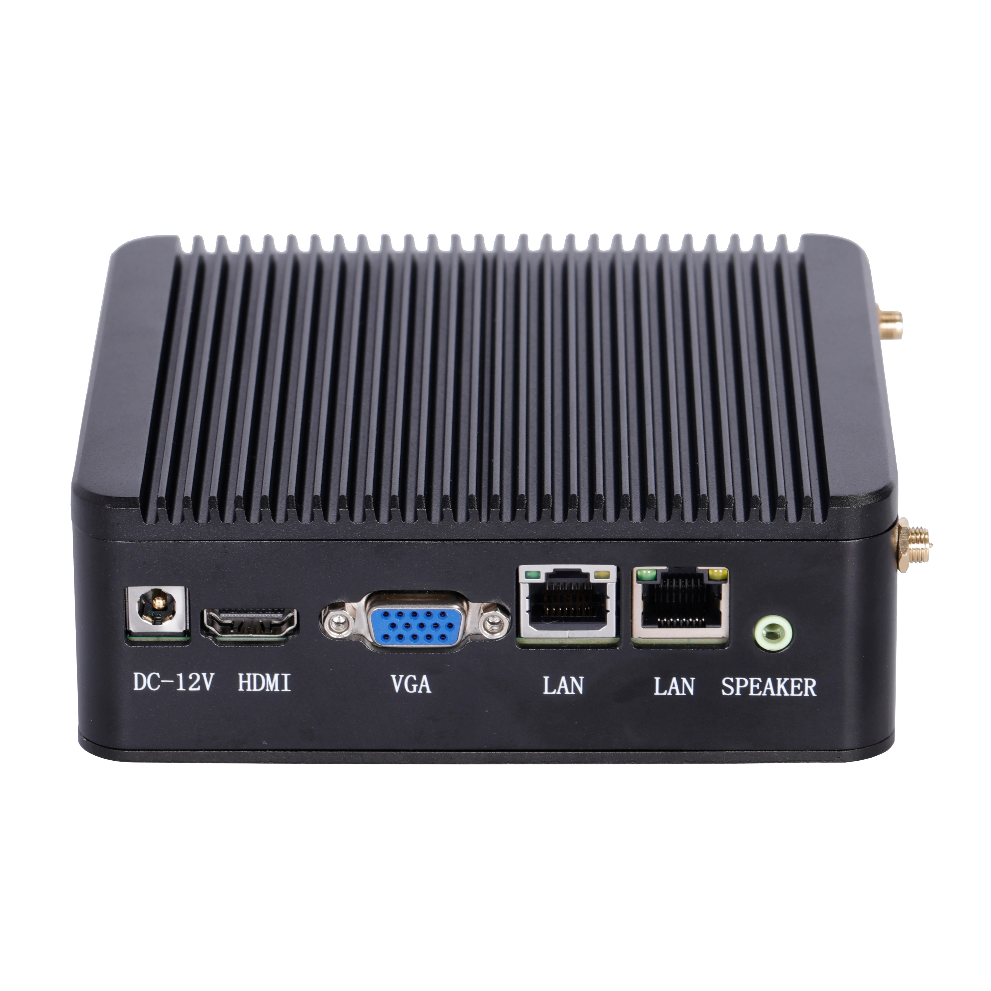 Elsky NANO19 Mini PC with J1900 CPU - 2LAN HDMI 4K Support