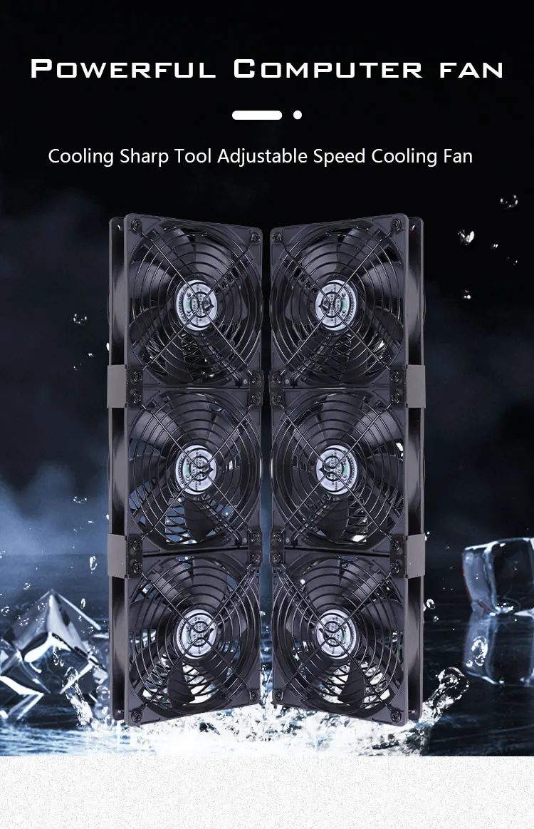 120mm Server Rack Ventilation Fan Usb Computer Cooling Fan With