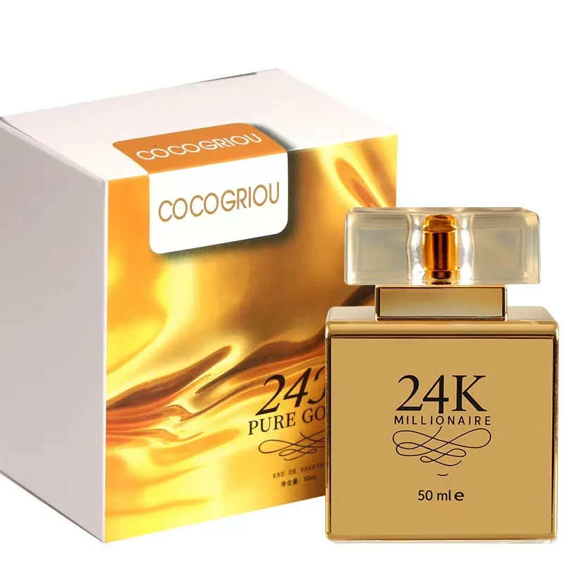 50ml 24k Millionaire Ladies Elegant Lasting Fragrance Perfume Manufacturers Direct Wholesale