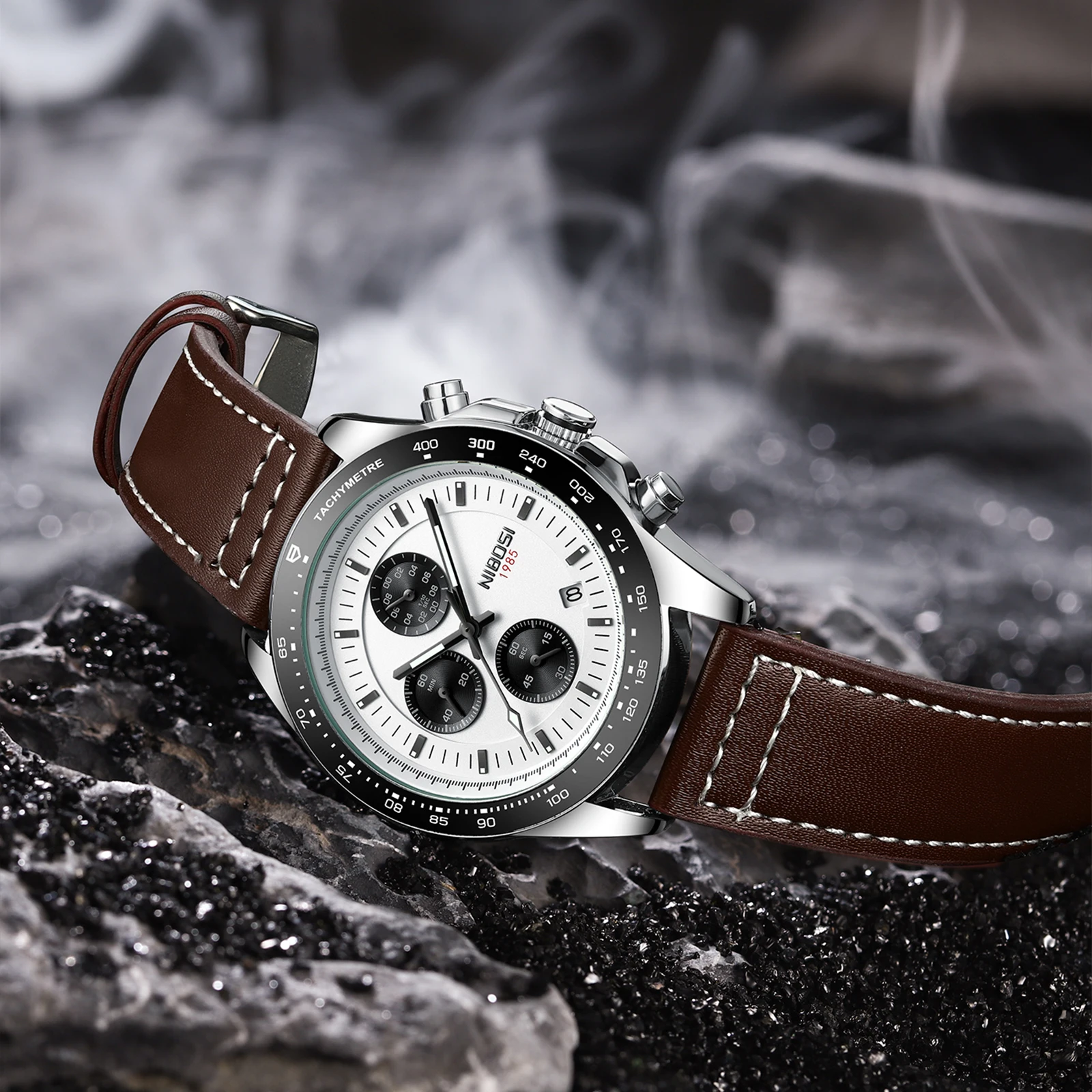 Nibosi 2636 Sport Chronograph Quartz Watches - Durable & Stylish