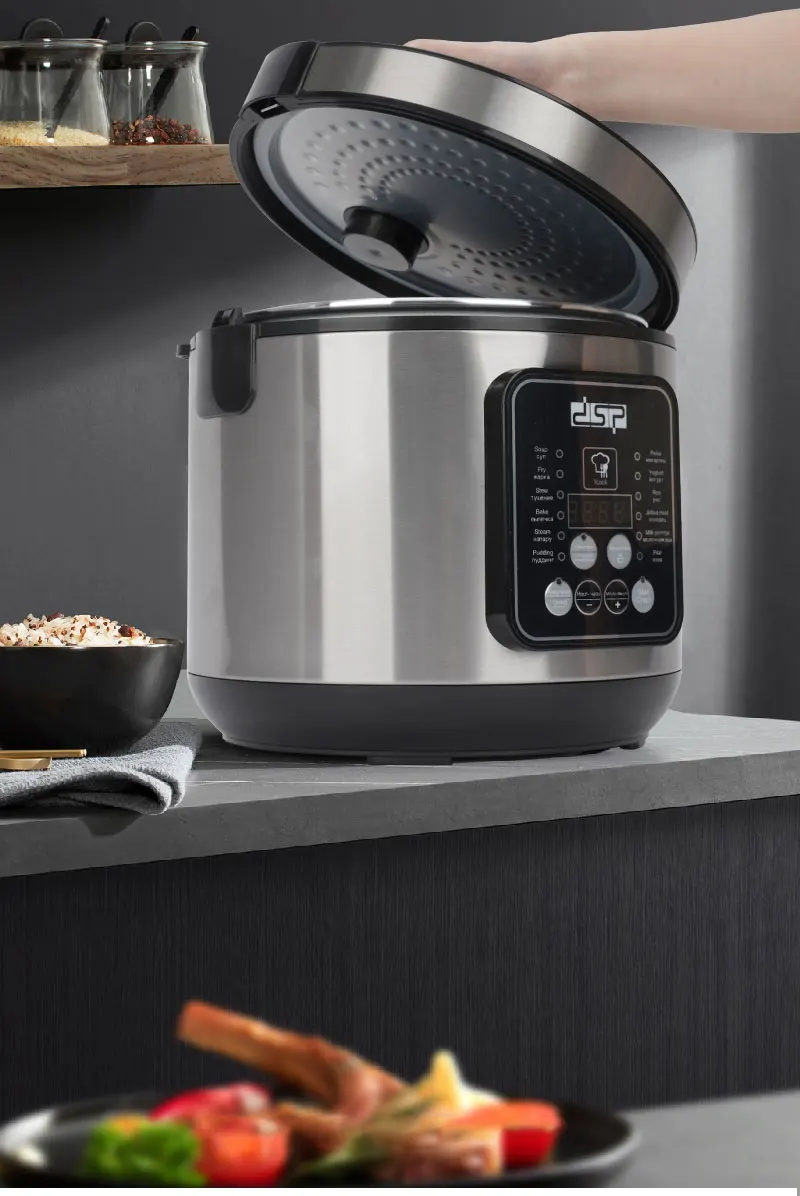 Dsp Kitchen Digital Electric Multi Rice Cooker Stainless Cooking Multi