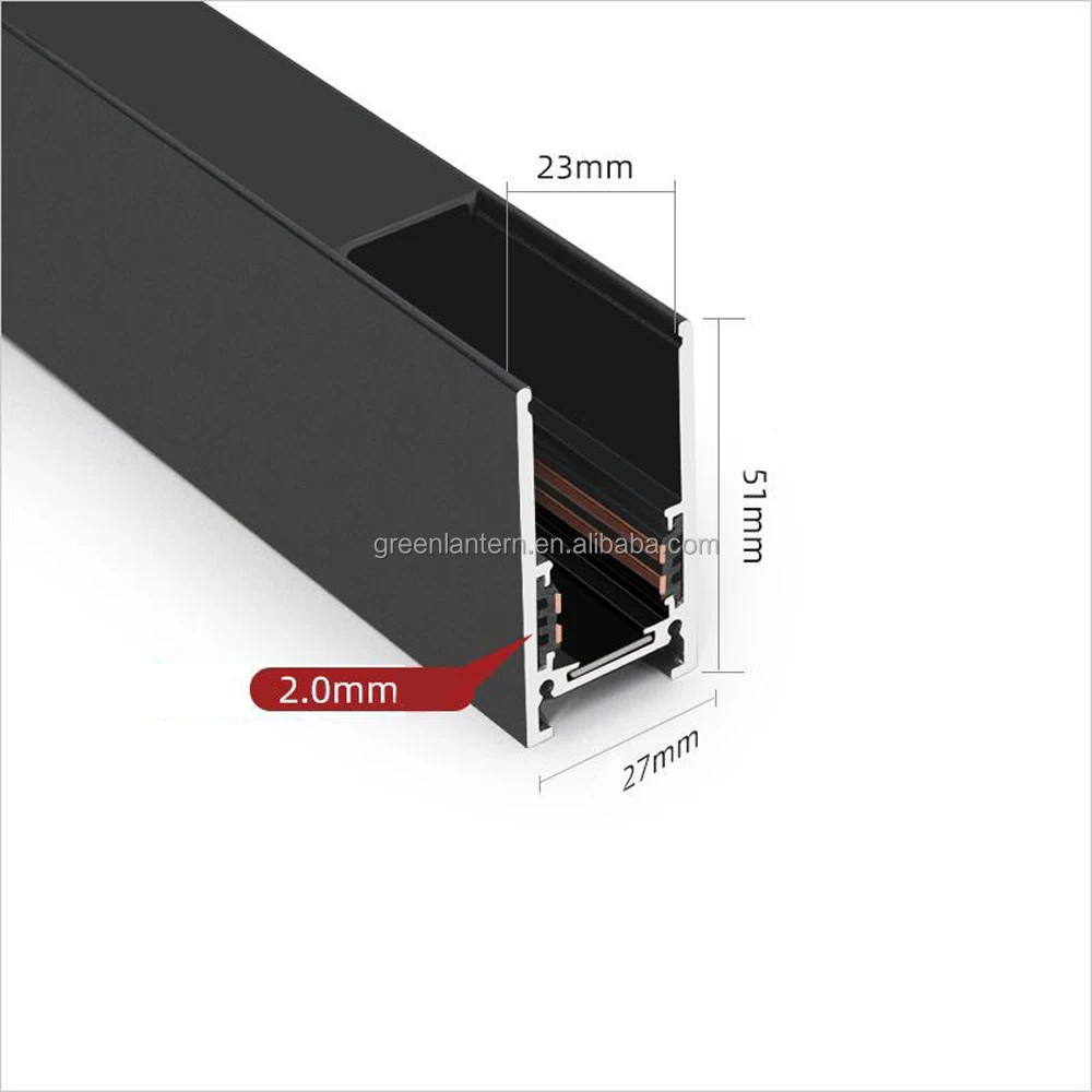 Modern Recessed Magnetic Track Light - 1M/2M LED Linear Track Lighting ...