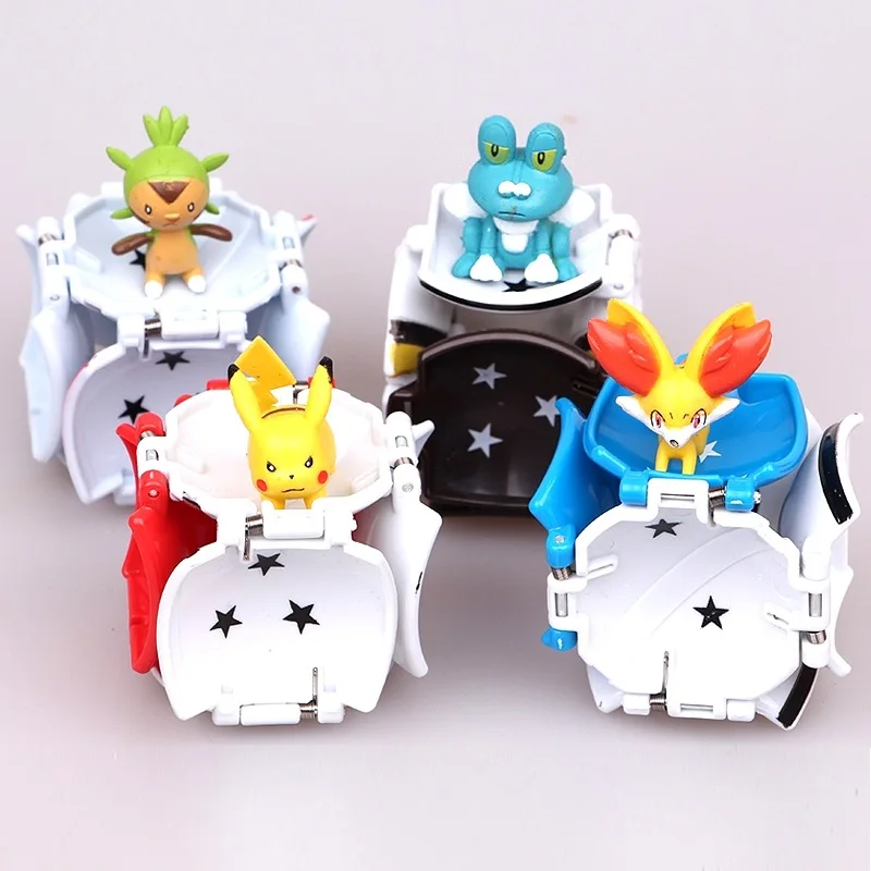 High Quality Pokemoned Pokeball Kawaii Pikachuu Capsule 3D Mini Figure ...