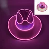 Pink cowboy hat