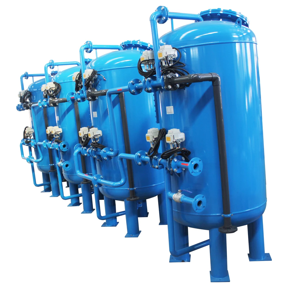Side Stream Filtration Systems Multimedia Sand Filters tank for Cooling Tower