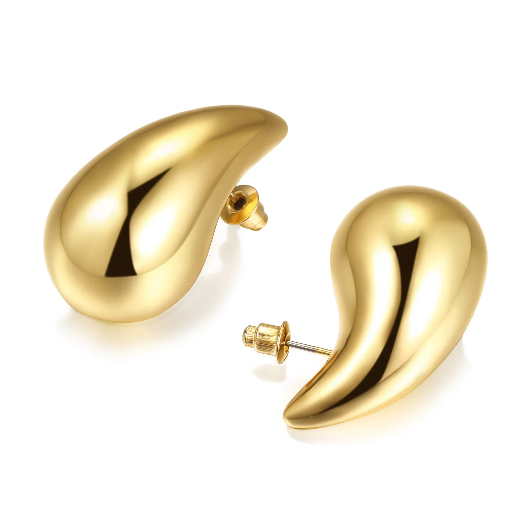 Shop Our Newest Italy Bottega Tear Drop Earrings - 14/18K