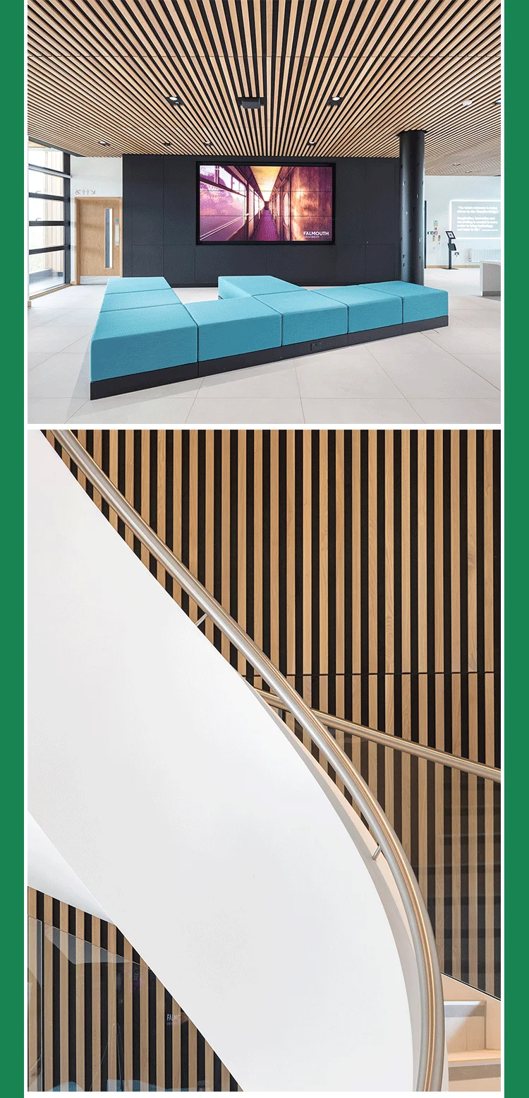 Wood Slat Acoustic Panels Acoustic Slat Wall Panel Sound Insulation ...