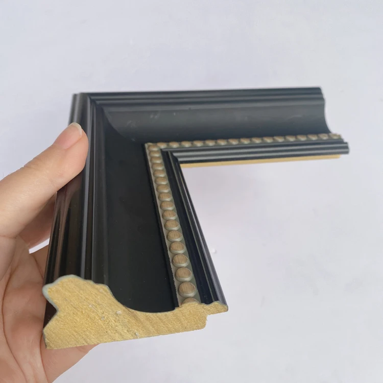 Wholesale French Large Classic Decorative Modern Gold Silver Black White Ornate Antique TV Picture Frame Moulding Suppliers