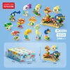 Bloques de construcción de peces divertidos, compra 10.