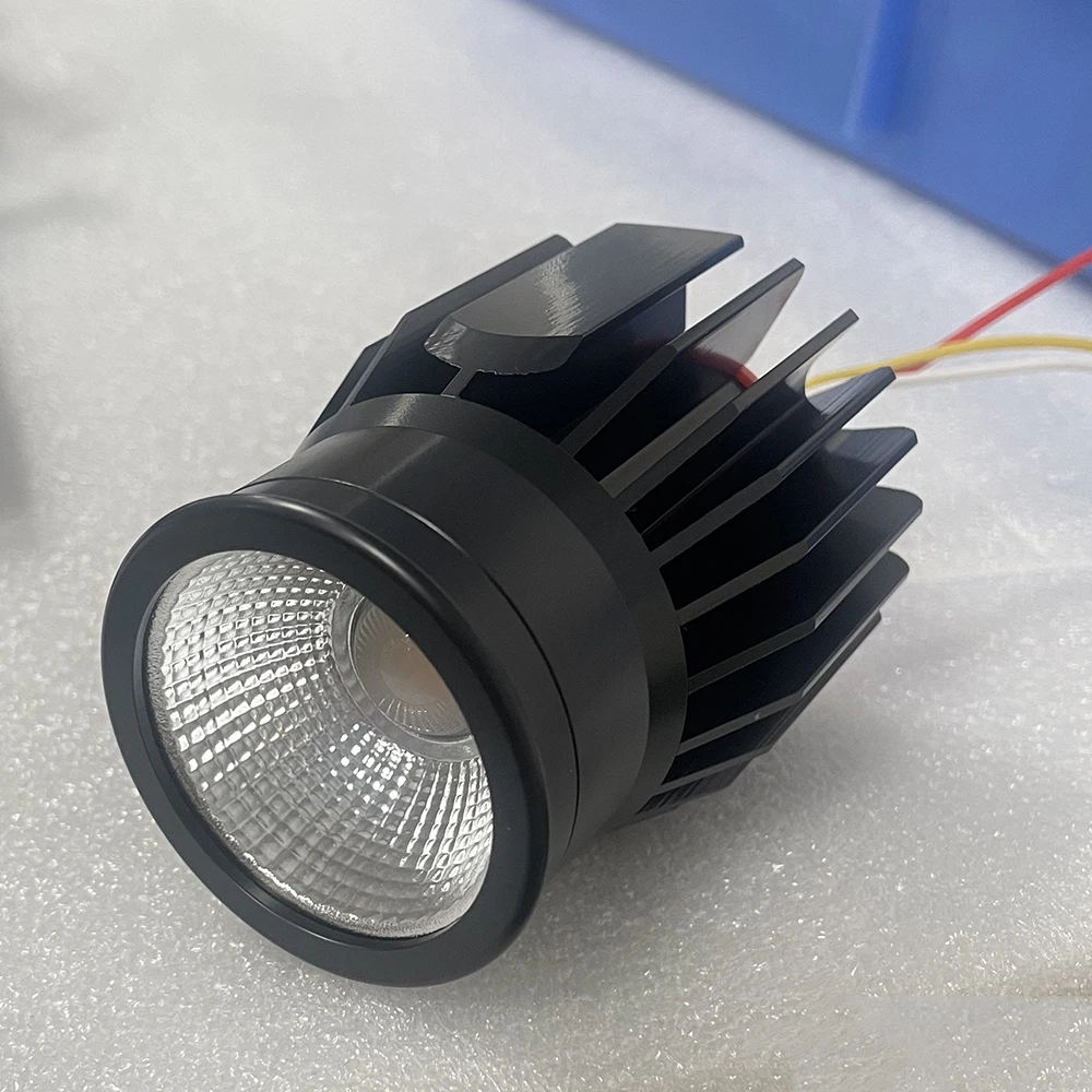 5 Wires Rgbw 4in1 12W COB MR16 Module Downlight Led Corner Floor Lamp Suitable for Loxone Pwm or Knx Dali Dimmable Smart Home