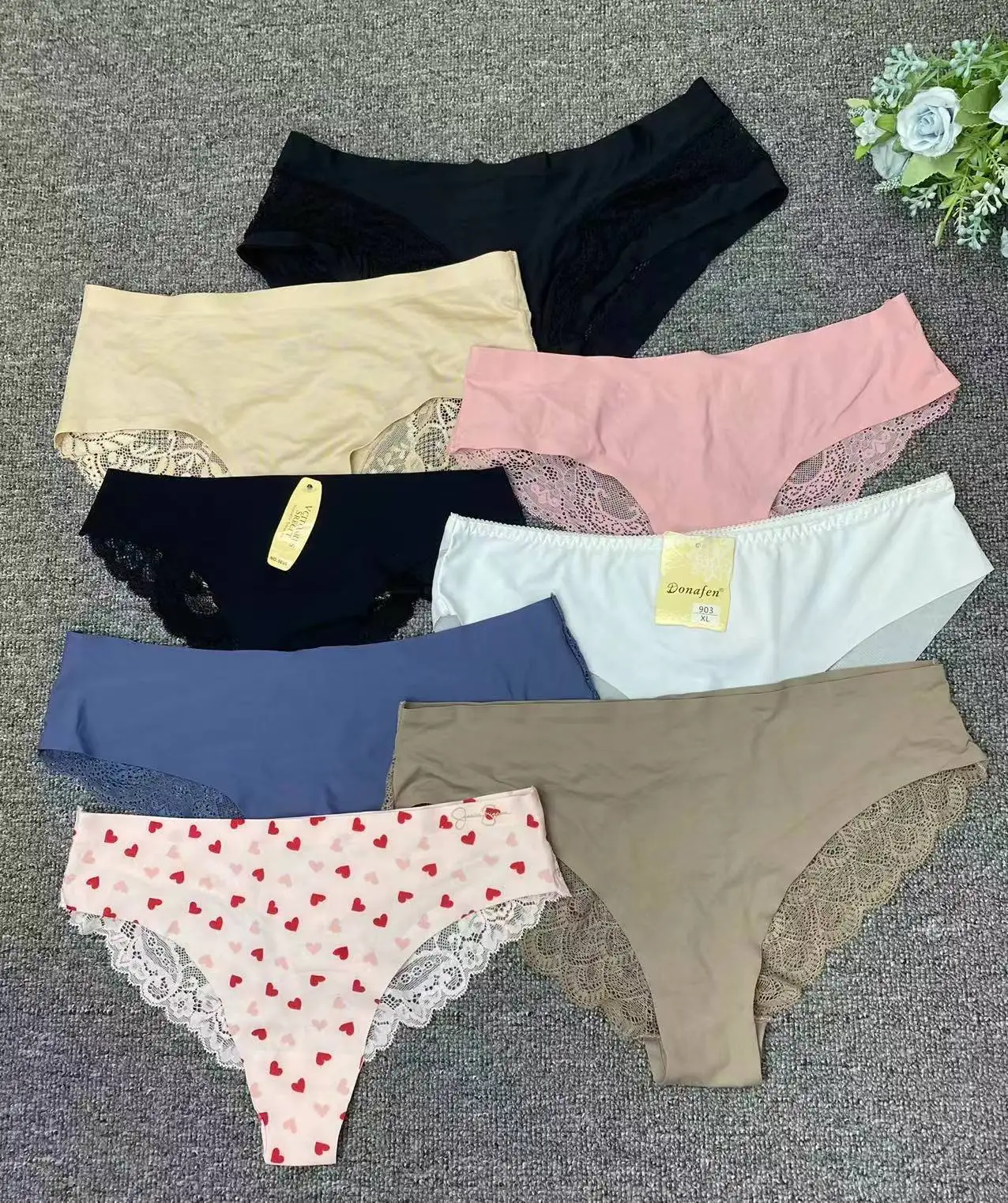 Mix High Quality Low Price Inventory High Quality Briefs Girl Panty ...