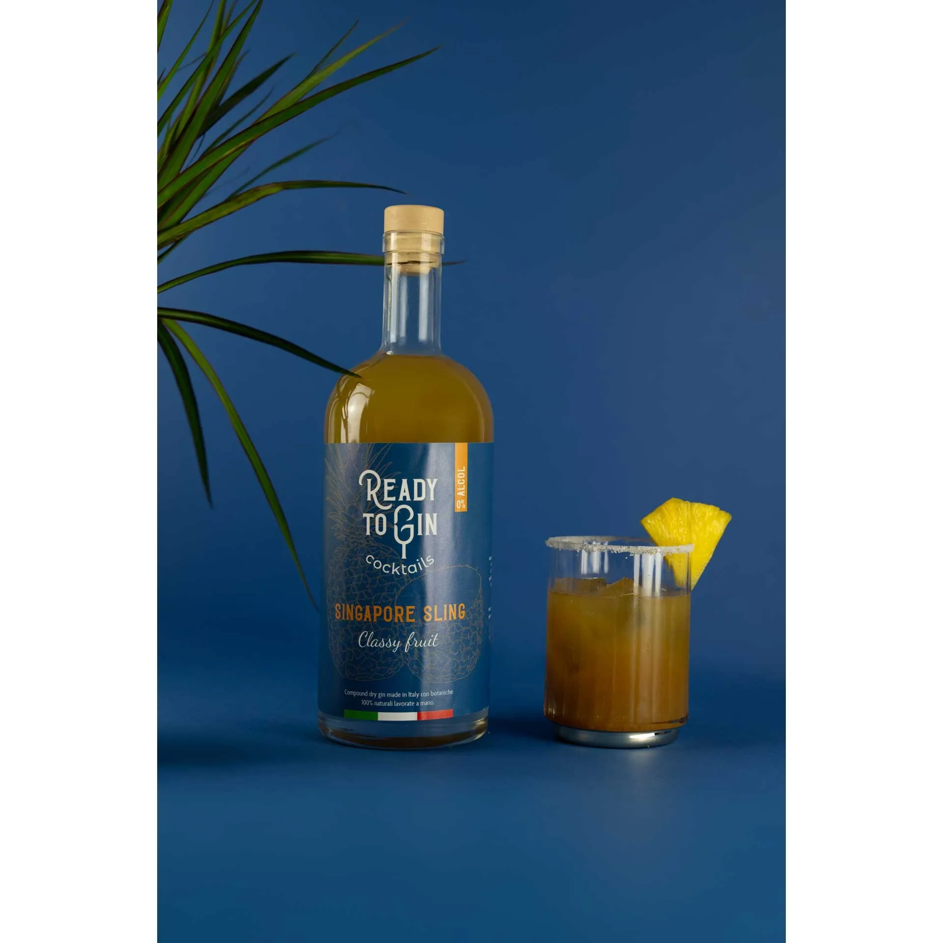 すぐにジン シンガポール スリング カクテル 1 Lt イエロー ボトル すぐに飲める クラシック フルーティー 持続可能なカクテル パーティー