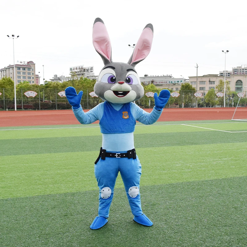 最新のズートピア漫画人形コスチュームジュディホップスバニーニック