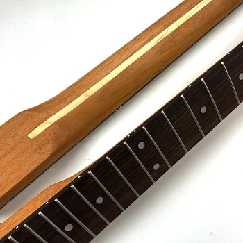 カスタム22フレットクリアサテンエレキギターネックTLマホガニー