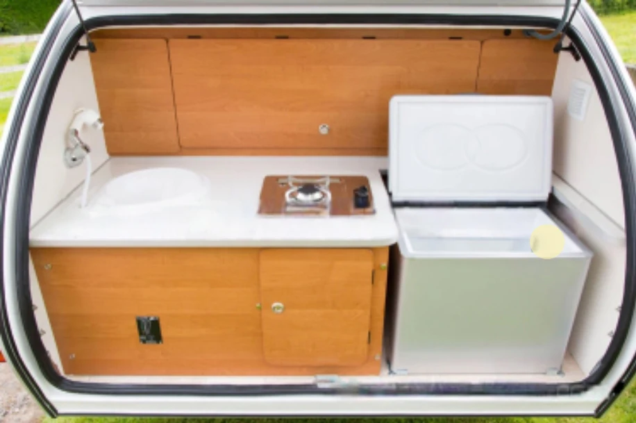 Lightweight Teardrop Camper Trailer With Bathroom,Camper Trailer Rv ...