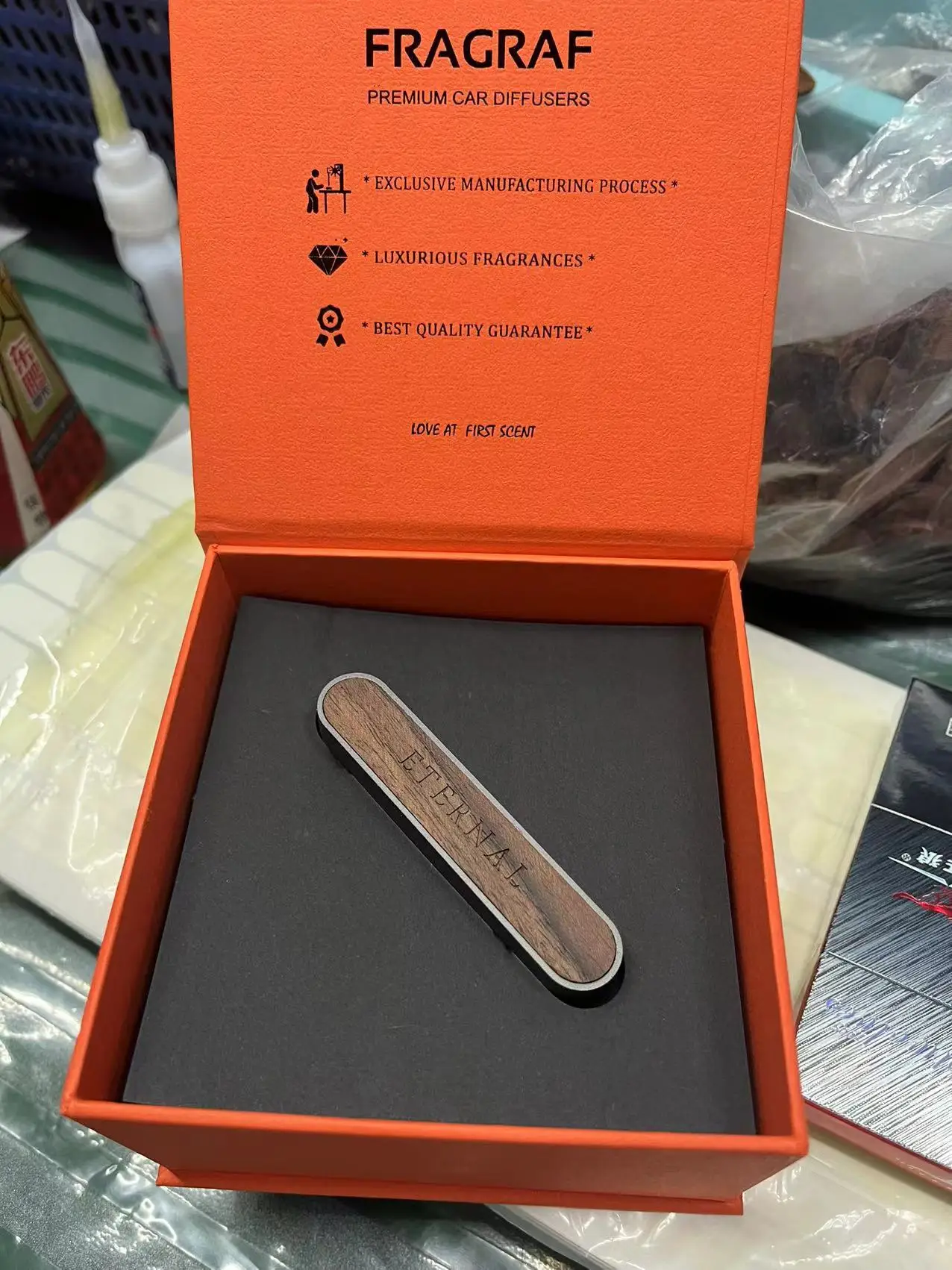 Wholesale Custom Design Aluminium Alloy Car Air Freshener Different