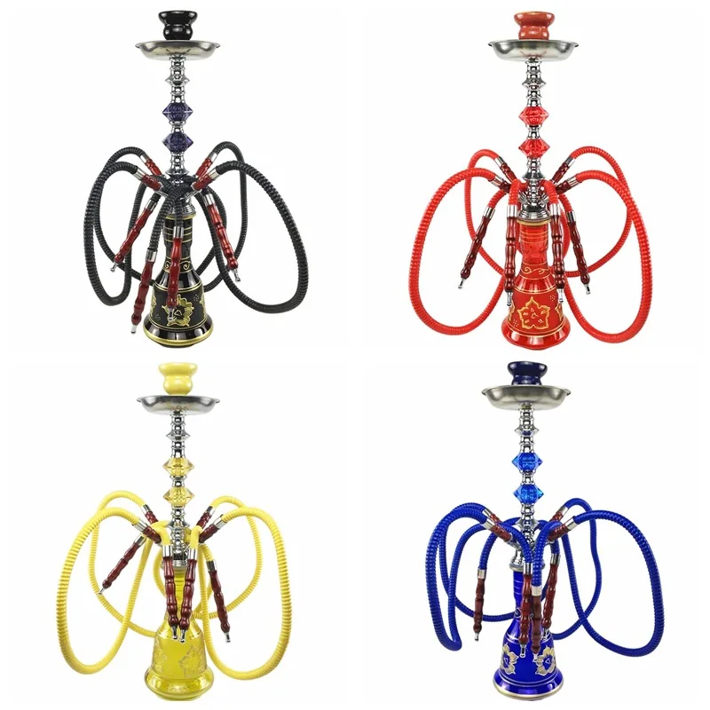 Smoke Shop Hookah High Quality Small Size Four Tube Egypt Classic