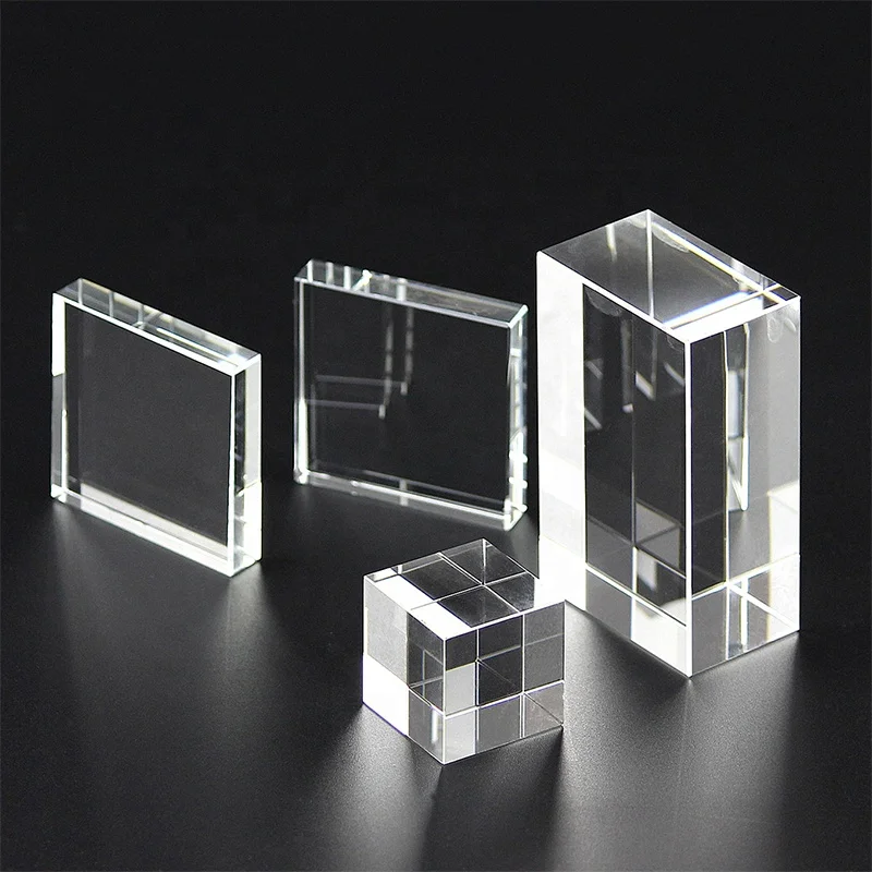 Buy Wholesale Clear K9 Glass Building Glass Blocks Crystal Crafts Raw  Material Brick from Pujiang Guange Electronic Technology Co., Ltd., China