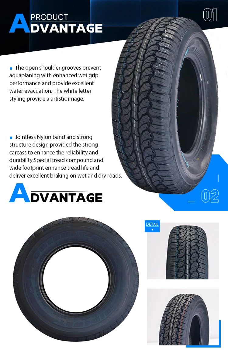 Passenger Car Tyre All Terrain Tire 245/75r15c Lt215/85r16 Lt235/85r16 ...