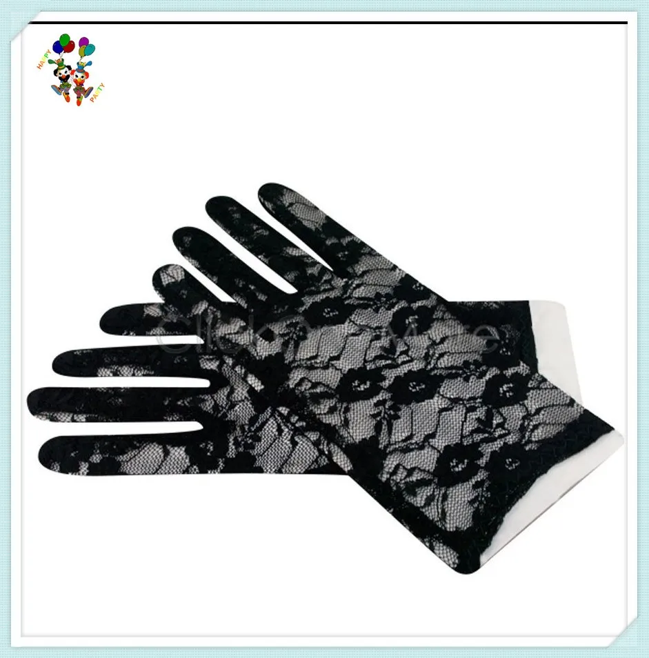 Guanti Bianchi Guanti Pizzo Senza Dita Donna | Lunghi Vintage Anni '20 | Matrimoni Guanti Pizzo Vintage - Foto 6