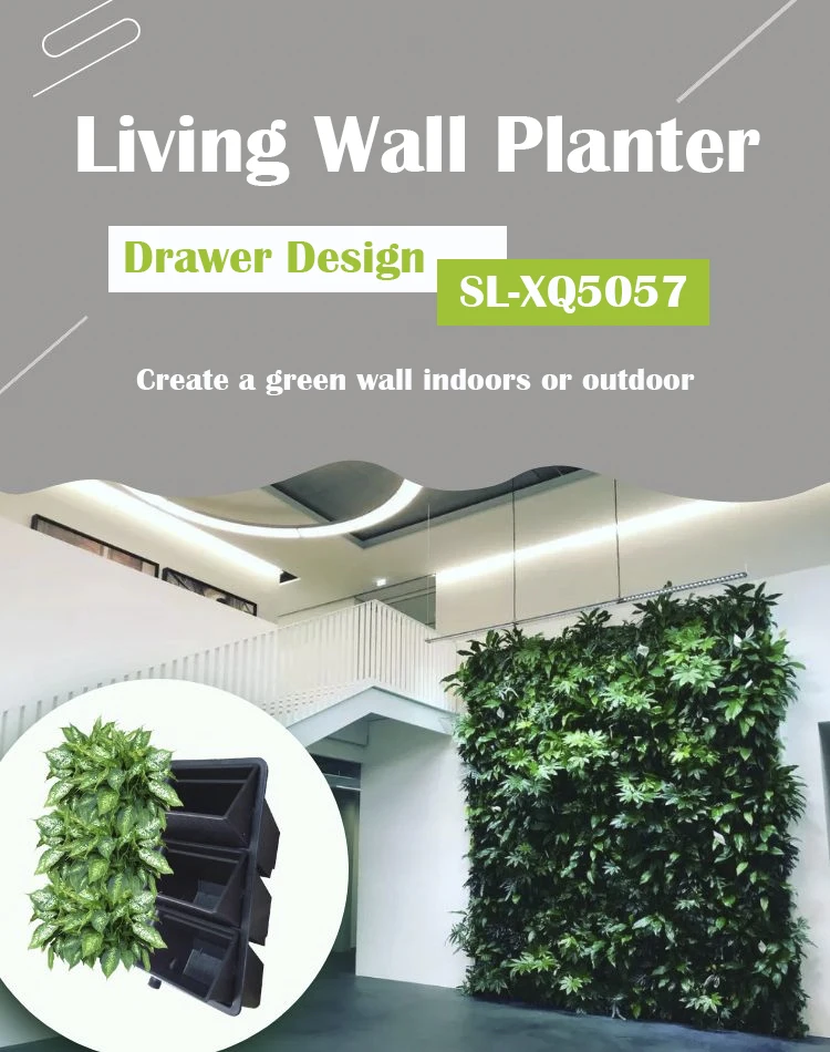 Green Wall System Planter Slxq5057 Sol Green Wall Planters Vertical