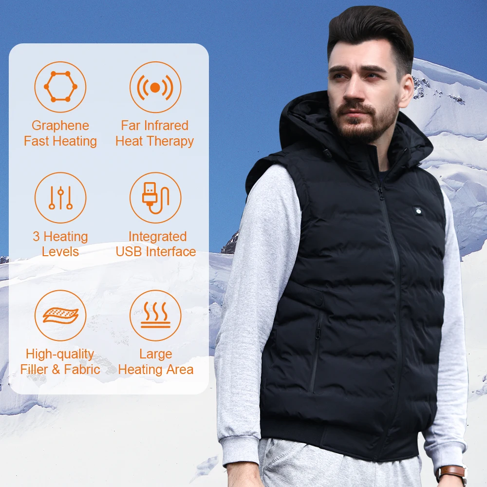 Giubbotto Riscaldante Giacca Riscaldante Xiaomi Smart Xiaomi